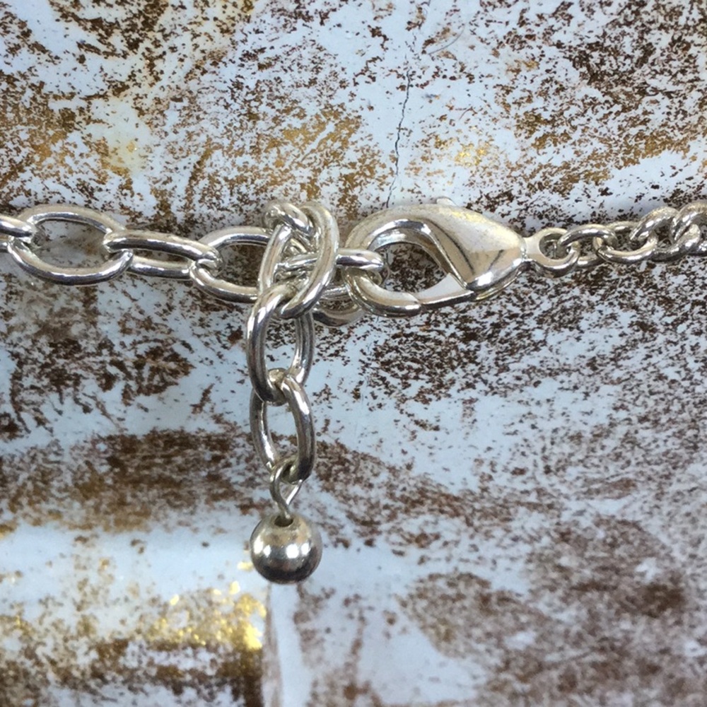 Silver Statement Necklace - Picture 4 of 7
